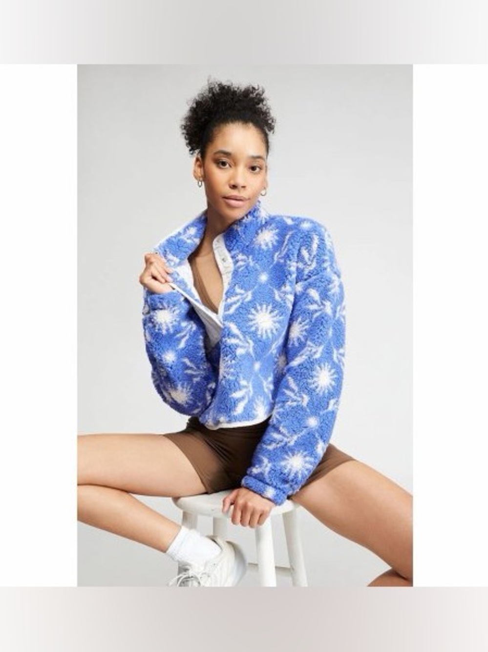 PacSun Half-Snap Sherpa Fleece